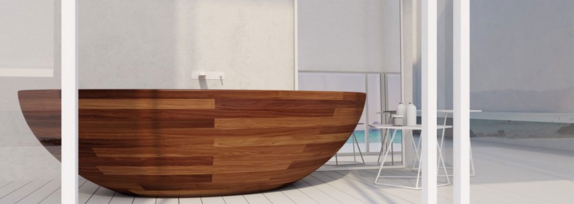 "modern wooden bathtubs"