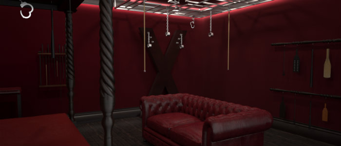 Red Room of 50 Shades of Grey
