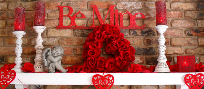 Decorate Your House in the Valentines Day style