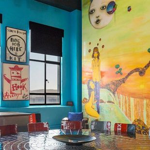 MEET THE UNBELIEVABLE INTERIOR WALL AT JOHNNY DEPP’S L.A PENTHOUSE
