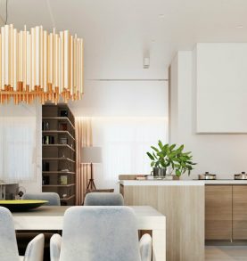 Modern Apartment in Moscow with Wood as a Central Element