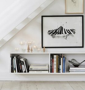 Unique table lamps inside Scandinavian interiors