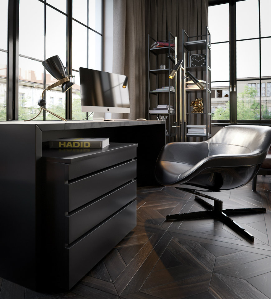 Modern Home In Sweden Filled With Art Deco