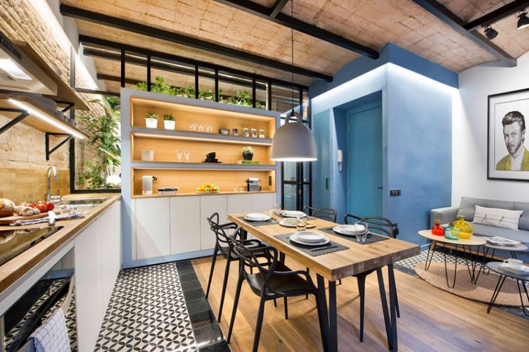 Scandinavian Interior Design in a Lovely Barcelona Small House
