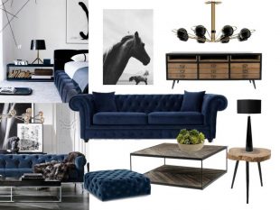 Mood Board: Velvet is the New Black in Home Decor!