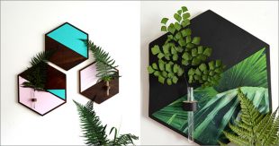 Home Decorating Idea: See these Wall Mounted Vases!