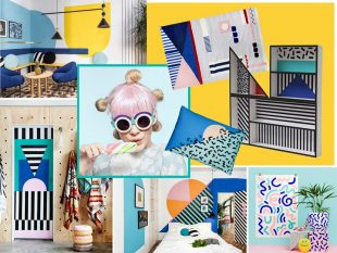 Mood Board: Feel the Colorful Vibe of Memphis Design