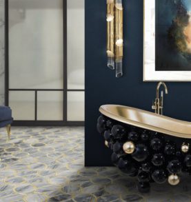 Bold statement art is invading luxurious bathrooms in 2019 f