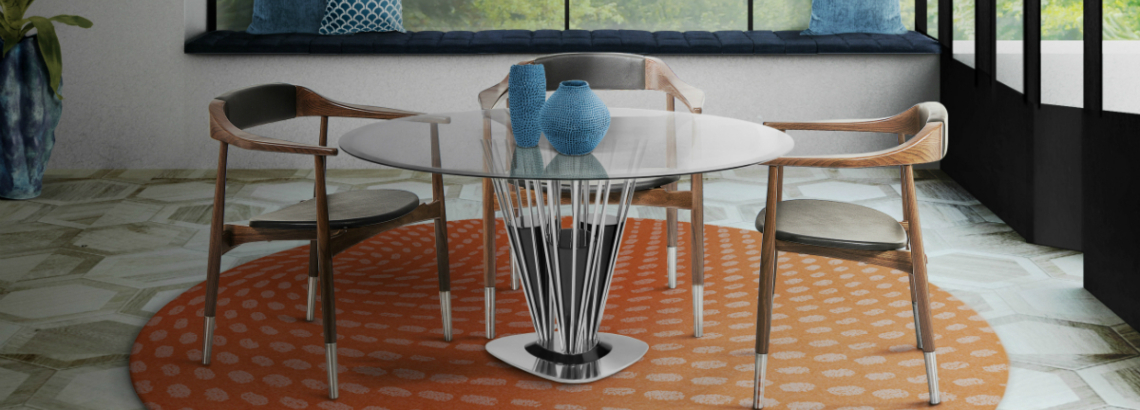 Art Deco Retro Vibe: The Dining Tables