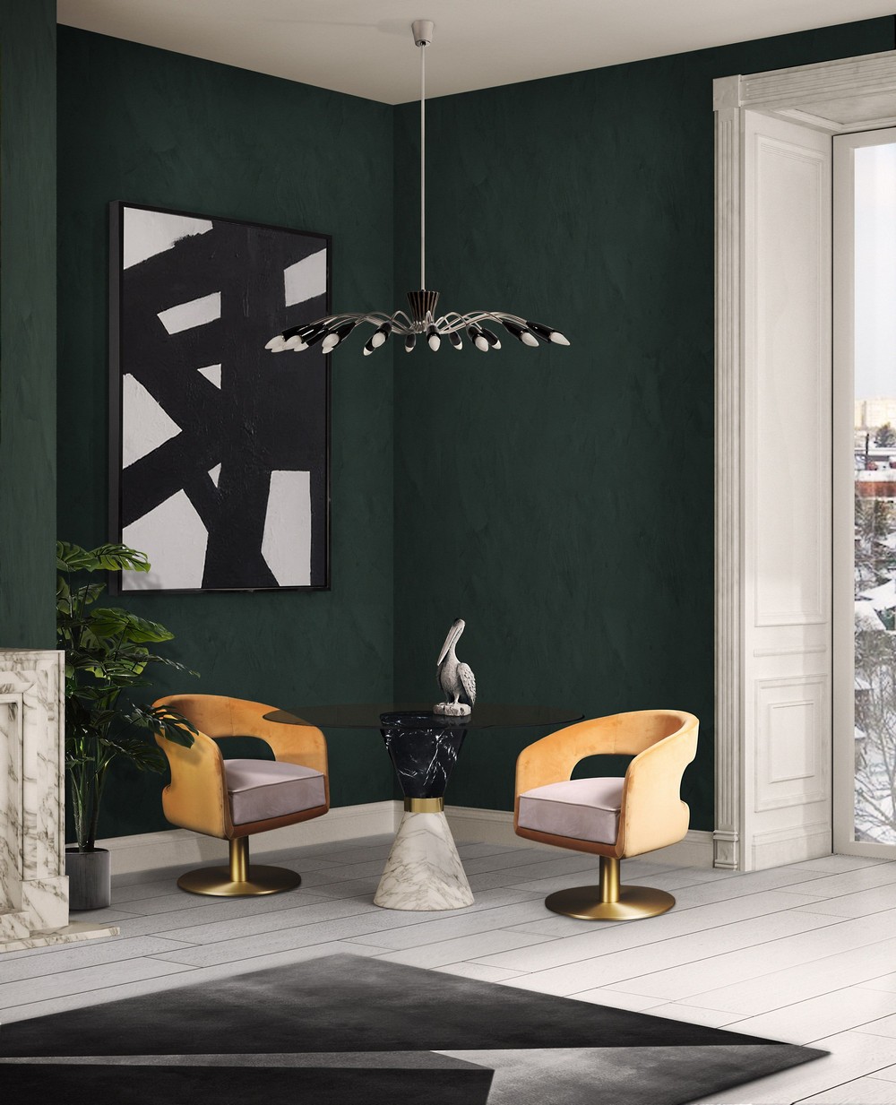 Art Deco Retro Vibe: The Dining TablesArt Deco Retro Vibe: The Dining Tables